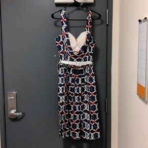 Bernie Dexter Nautical Print Beatrice Dress